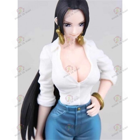 One Piece Figurine Boa Hancock Jeans Freak Edition Japonaise