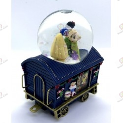 Bradford exchange , blanche neige wagon