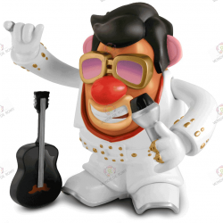 Figurine Mr Patate Elvis Presley Live Edition