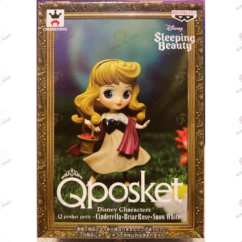 FIGURINE Disney  characters QPOSKET Petit:  Briar rose exclusif JAPON