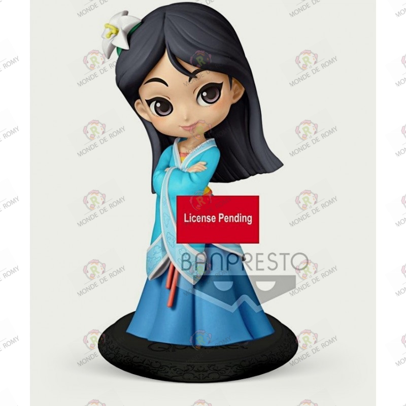 FIGURINE Disney characters QPOSKET Royal Style : Mulan ( version color