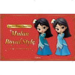 FIGURINE Disney characters QPOSKET Royal Style : Mulan - exclusif JAPON