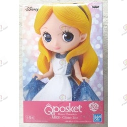 FIGURINE Disney characters QPOSKET Glitter Line : Alice- exclusif JAPON