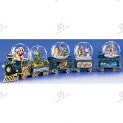 Wagon Bradford Exchange snowglobe