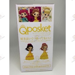 Qposket  Disney Characters  Flower style : Belle- Beauty and the Beast  exclusif JAPON