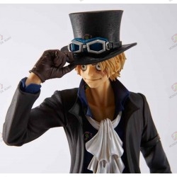 FIGURINE PVC ONE PIECE Sabo Figure colosseum Vol.4 SCultures gros plan face