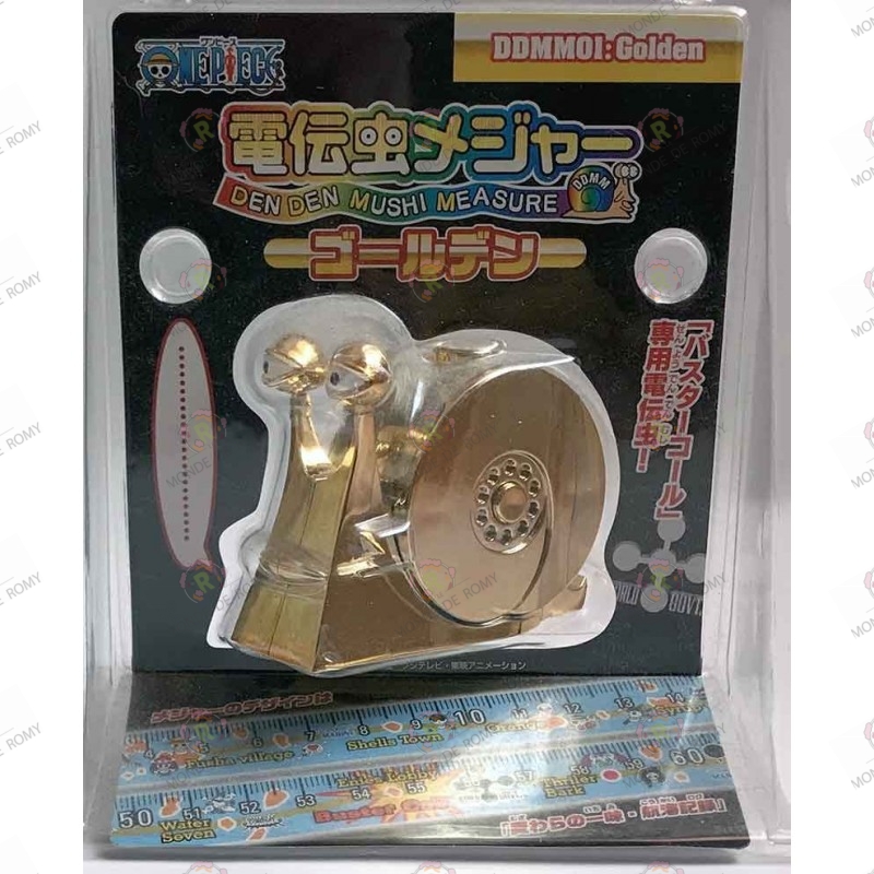 One Piece Den Den Mushi Golden Measure Figure Buster call ENSKY