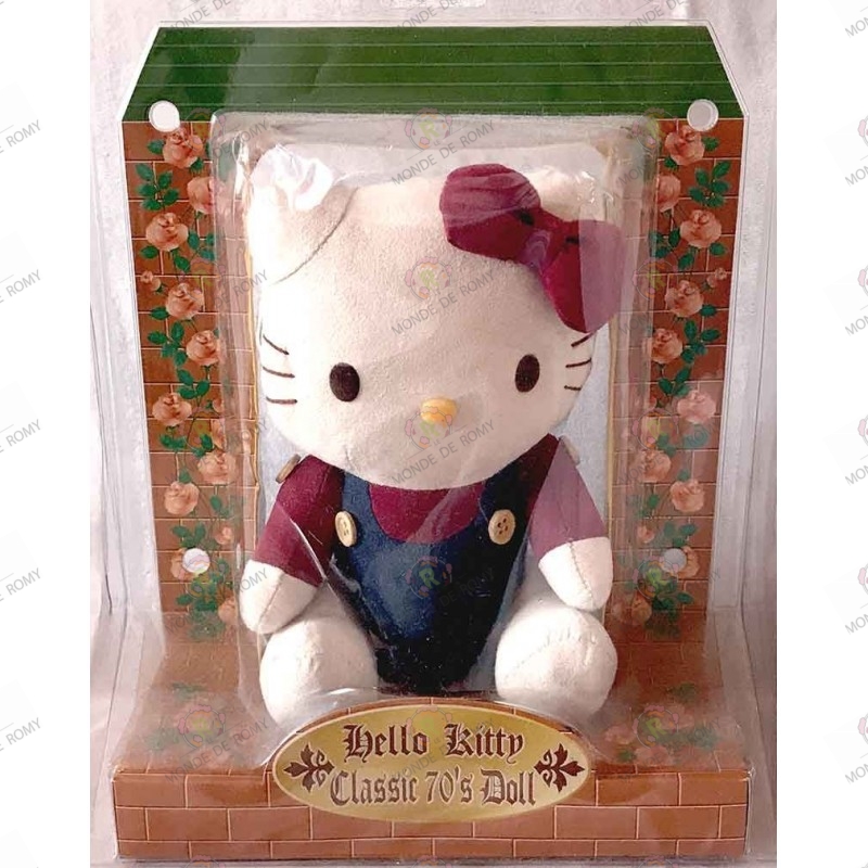 Peluche Hello kitty collector classic 70's doll boite