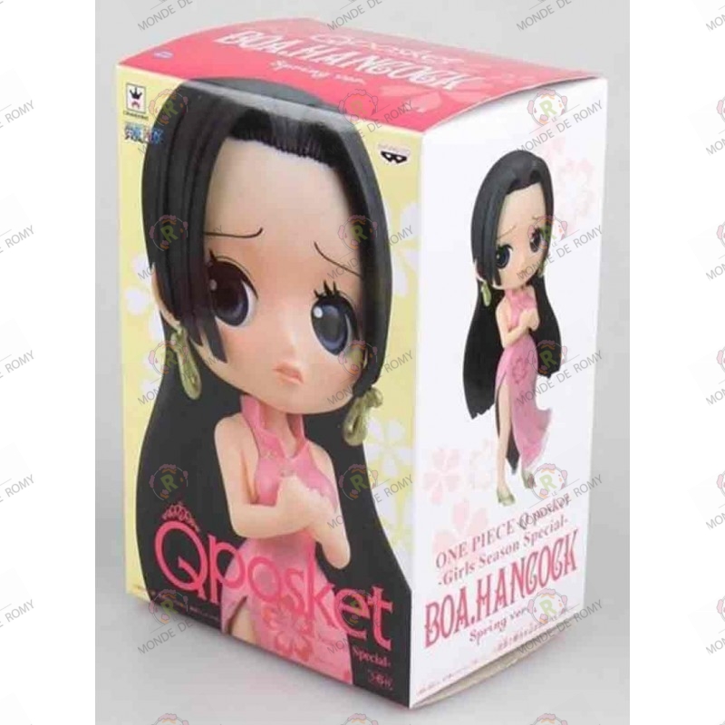 Figurine QPOSKET Boa Hancock Spring pink Version boite