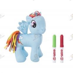 Plush My Little Pony Rainbow Dash Scribble Me