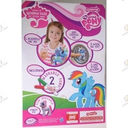 Plush My Little Pony Rainbow Dash Scribble Me