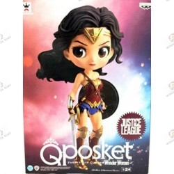 DC COMICS QPOSKET: Justice League, Wonder Woman boite  dos