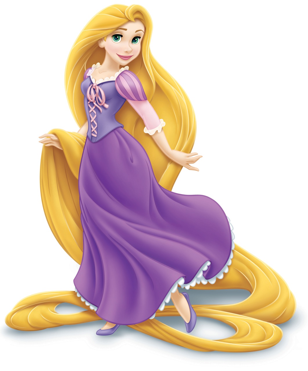 Figurine Raiponce Disney bandai rapunzel - Bandai